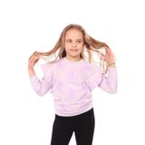 TOONTOY Kız Çocuk Baskılı Sweatshirt Açık Lila, 5-6 Yaş, 22439, Açık Lila, kız-çocuk