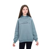 Toontoy Kız Çocuk Baskılı Sweatshirt Açık Mavi 12-13 YAŞ