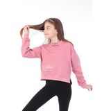 TOONTOY Kız Çocuk Baskılı Sweatshirt Gül Kurusu, 6-7 Yaş, 22562, Gül Kurusu, kız-çocuk