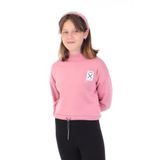 TOONTOY Kız Çocuk Baskılı Sweatshirt Gül Kurusu, 8-9 Yaş, 22558, Gül Kurusu, kız-çocuk