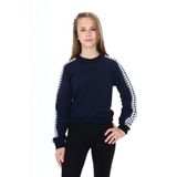 Toontoy Kız Çocuk Baskılı Sweatshirt - Lacivert - 10 - 11 Yaş