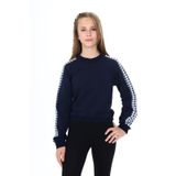 Toontoy Kız Çocuk Baskılı Sweatshirt - Lacivert - 12 - 13 Yaş