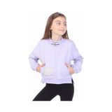 Toontoy Kız Çocuk Baskılı Sweatshirt Mavi