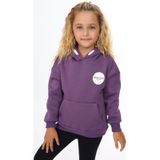Toontoy Kız Çocuk Baskılı Sweatshirt Mor