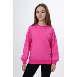 Toontoy Kız Çocuk Baskılı Sweatshirt - Orkide - 6 Yaş