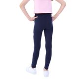 TOONTOY Kız Çocuk Baskılı Tayt 8-9 Yaş, 8-9 Yaş, 22708, Lacivert, kız-çocuk