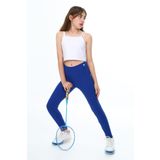 Toontoy Kız Çocuk Baskılı Tayt Saks 12-13 YAŞ