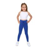 Toontoy Kız Çocuk Baskılı Tayt Saks 3 YAŞ