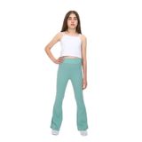Toontoy Kız Çocuk Baskılı Tayt Yeşil 13-14 YAŞ