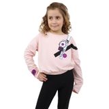 TOONTOY Kız Çocuk Baskılı Tişört 13-14 Yaş, 13-14 Yaş, 22513, Pudra, Kız çocuk
