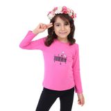 TOONTOY Kız Çocuk Baskılı Tişört 2 Yaş, 2 YAŞ, 22538, Fuşya, Kız Çocuklar