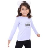 TOONTOY Kız Çocuk Baskılı Tişört 2 Yaş, 2 YAŞ, 22538, Mavi, Kız Çocuklar