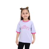 TOONTOY Kız Çocuk Baskılı Tişört 4 Yaş, 4 Yaş, 23395, Mavi, Kız Çocuklar