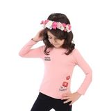 TOONTOY Kız Çocuk Baskılı Tişört Koyu Pudra 3 Yaş, 3 Yaş, 22536, Koyu Pudra, Kız Çocuklar