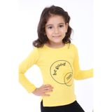 TOONTOY Kız Çocuk Baskılı Tişört Koyu Sarı 4 Yaş, 4 Yaş, 22537, Koyu Sarı, Kız Çocuklar