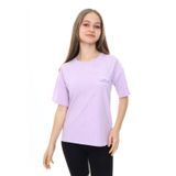Toontoy Kız Çocuk Baskılı Tişört Lila