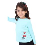 TOONTOY Kız Çocuk Baskılı Tişört Mint Yeşili 1 Yaş, 1 Yaş, 22536, Mint Yeşili, Kız bebek