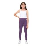 Toontoy Kız Çocuk Beli Armalı Tayt Mor 12-13 YAŞ