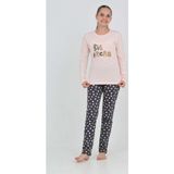Toontoy Kız Çocuk Big Dream Baskılı Pijama Takım
