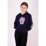 Toontoy Kız Çocuk Billie Eilish Baskılı Sweatshirt - 6 - 7 Yaş - Lacivert