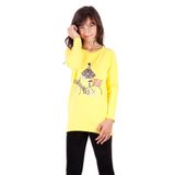 TOONTOY Kız Çocuk Bisiklet Baskılı Tişört 8 Yaş, 8 Yaş, 16200-, Sarı, Kız Çocuklar