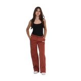 TOONTOY Kız Çocuk Bol Paça Baskılı Eşofman Alt, Kiremit, 6-7 Yaş