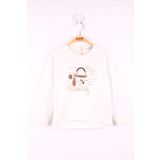 Toontoy Kız Çocuk Çanta Nakışlı Sweatshirt 16124-