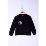 Toontoy Kız Çocuk Cebi Arma Baskılı Sweatshirt - 10 Yaş - Siyah