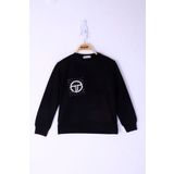 Toontoy Kız Çocuk Cebi Arma Baskılı Sweatshirt - 8 Yaş - Siyah