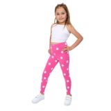 Toontoy Kız Çocuk Çiçek Baskılı Tayt Orkide 3 YAŞ