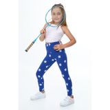 Toontoy Kız Çocuk Çiçek Baskılı Tayt
