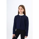 Toontoy Kız Çocuk Çıt Çıt Detaylı Okul Hırka Lacivert 12-13 YAŞ