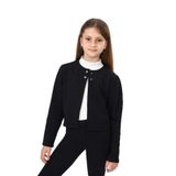 Toontoy Kız Çocuk Çıt Çıt Detaylı Okul Hırka Siyah 12-13 YAŞ