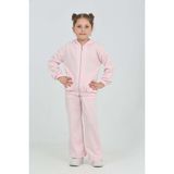 Toontoy Kız Çocuk Çizgili Eşofman Takım - Pembe - 2 Yaş