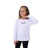 TOONTOY Kız Çocuk Çizgili Tişört Açık Lila 2 Yaş, 2 YAŞ, 23185, Açık Lila, Kız Çocuklar