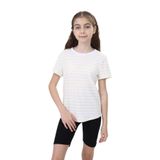 Toontoy Kız Çocuk Çizgili Tişört Açık Sarı 13-14 YAŞ