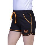 Toontoy Kız Çocuk Cool Nakışlı İki Yanı Cepli Şort Siyah 6-7 YAŞ