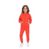Toontoy Kız Çocuk Cool Style Baskılı Eşofman Takım Nar Çiçeği 2 YAŞ