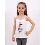 Toontoy Kız Çocuk Deniz Kızı Baskılı Pul İşlemeli Atlet