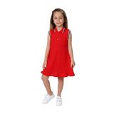 TOONTOY Kız Çocuk Elbise 5 Yaş, 5 Yaş, 23173, Kırmızı, Kız Çocuklar