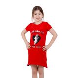 Toontoy Kız Çocuk Elbise Keep Away Baskı Mint Yeşili 6 YAŞ