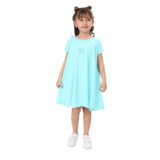 Toontoy Kız Çocuk Elbise Mint Yeşili 3 YAŞ