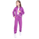 TOONTOY Kız Çocuk Eşofman Takım, 13-14 Yaş, 13-14 Yaş, 22588, Mor, kız-çocuk