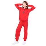 TOONTOY Kız Çocuk Eşofman Takım 13-14 Yaş, 13-14 Yaş, 22591, Kırmızı, kız-çocuk