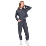TOONTOY Kız Çocuk Eşofman Takım 6-7 Yaş, 6-7 Yaş, 22547, Füme, kız-çocuk