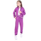 TOONTOY Kız Çocuk Eşofman Takım, 6-7 Yaş, 6-7 Yaş, 22588, Mor, kız-çocuk