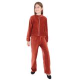 TOONTOY Kız Çocuk Eşofman Takım, 8-9 Yaş, 8-9 Yaş, 22619, Kiremit, kız-çocuk