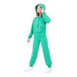 TOONTOY Kız Çocuk Eşofman Takım Çimen Yeşili 12-13 Yaş, 12-13 Yaş, 22592, Çimen Yeşili, kız-çocuk