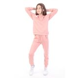 TOONTOY Kız Çocuk Eşofman Takım, Koyu Pudra, 8-9 Yaş, 8-9 Yaş, 22595, Koyu Pudra, kız-çocuk