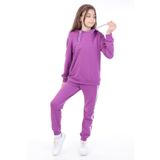 Toontoy Kız Çocuk Eşofman Takım Mor 12-13 YAŞ